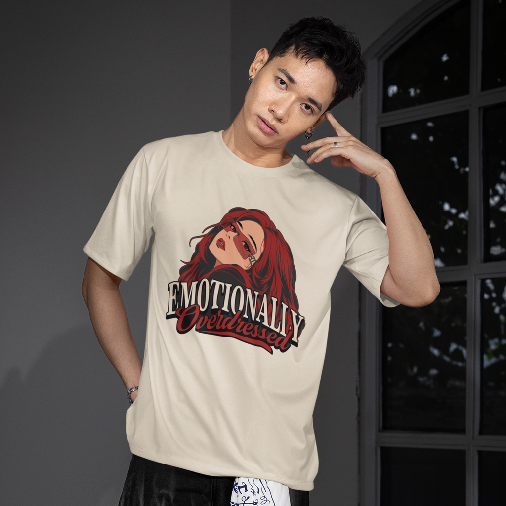 Emotionally Overdressed Tee (Bone)