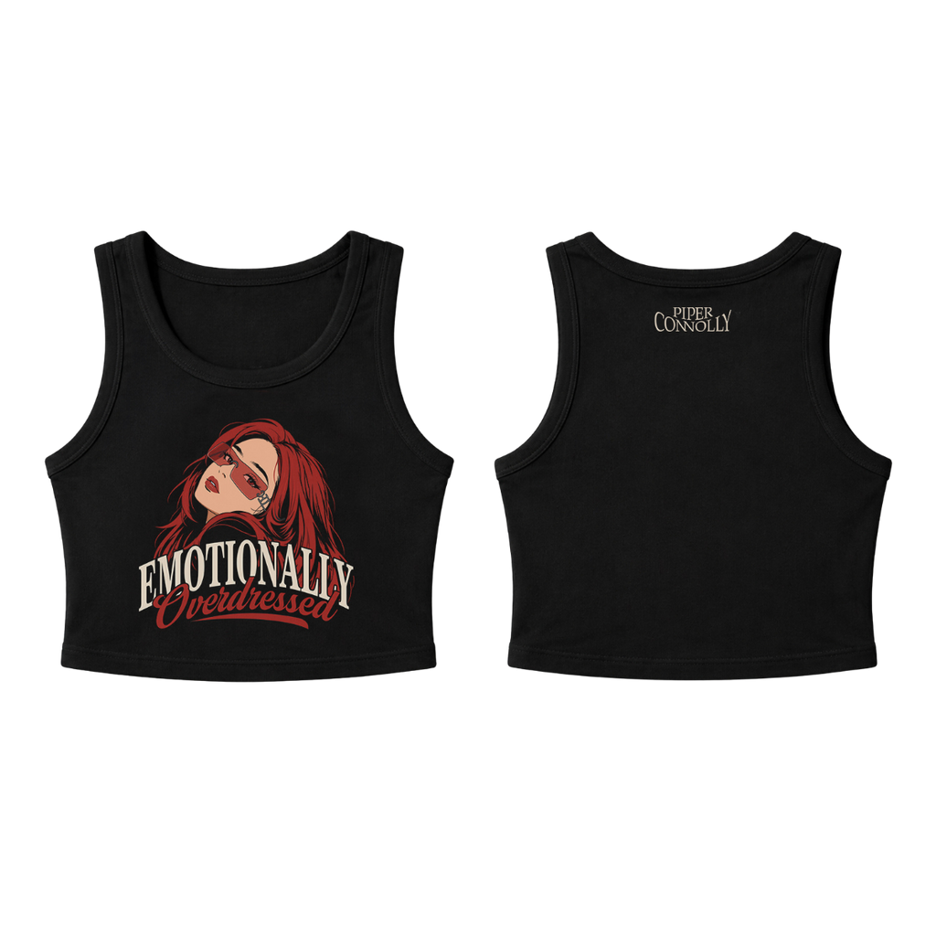 Emotionally Overdressed Crop Tank