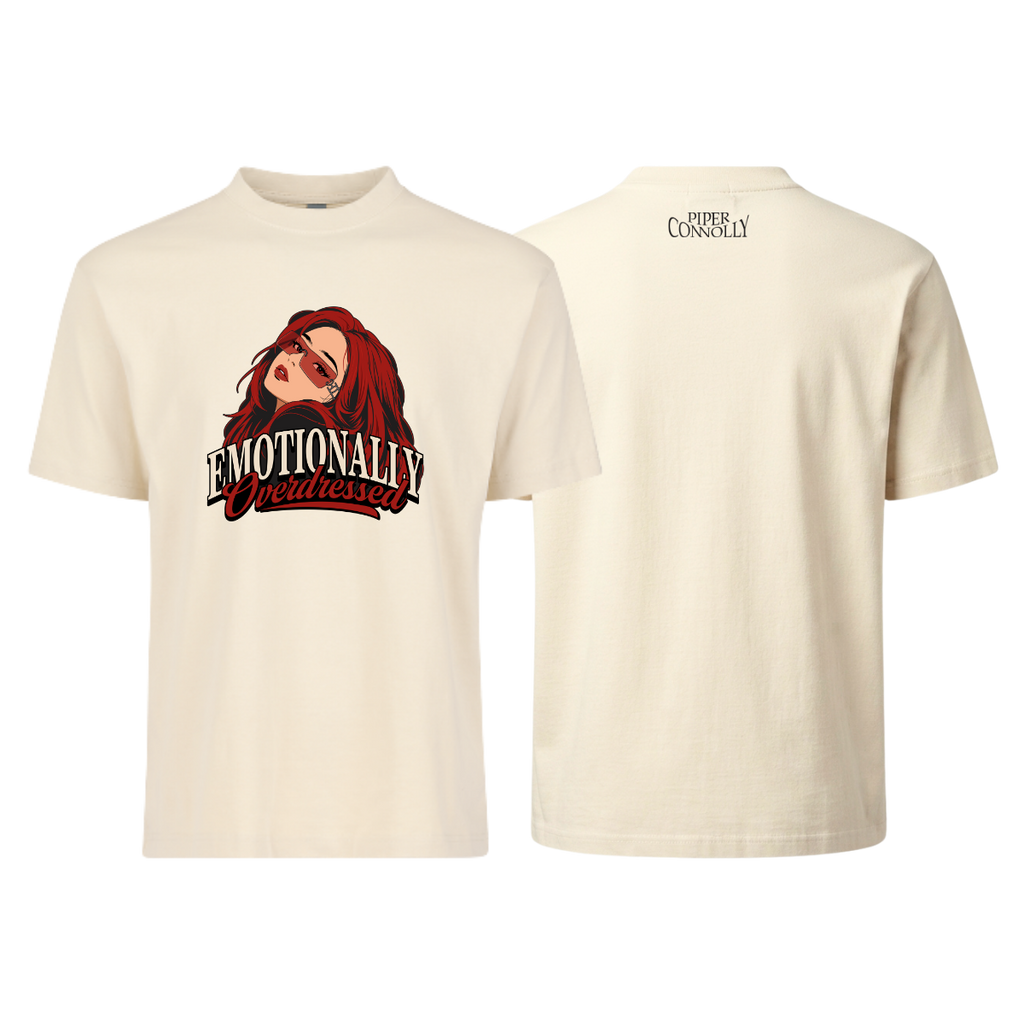 Emotionally Overdressed Tee (Bone)
