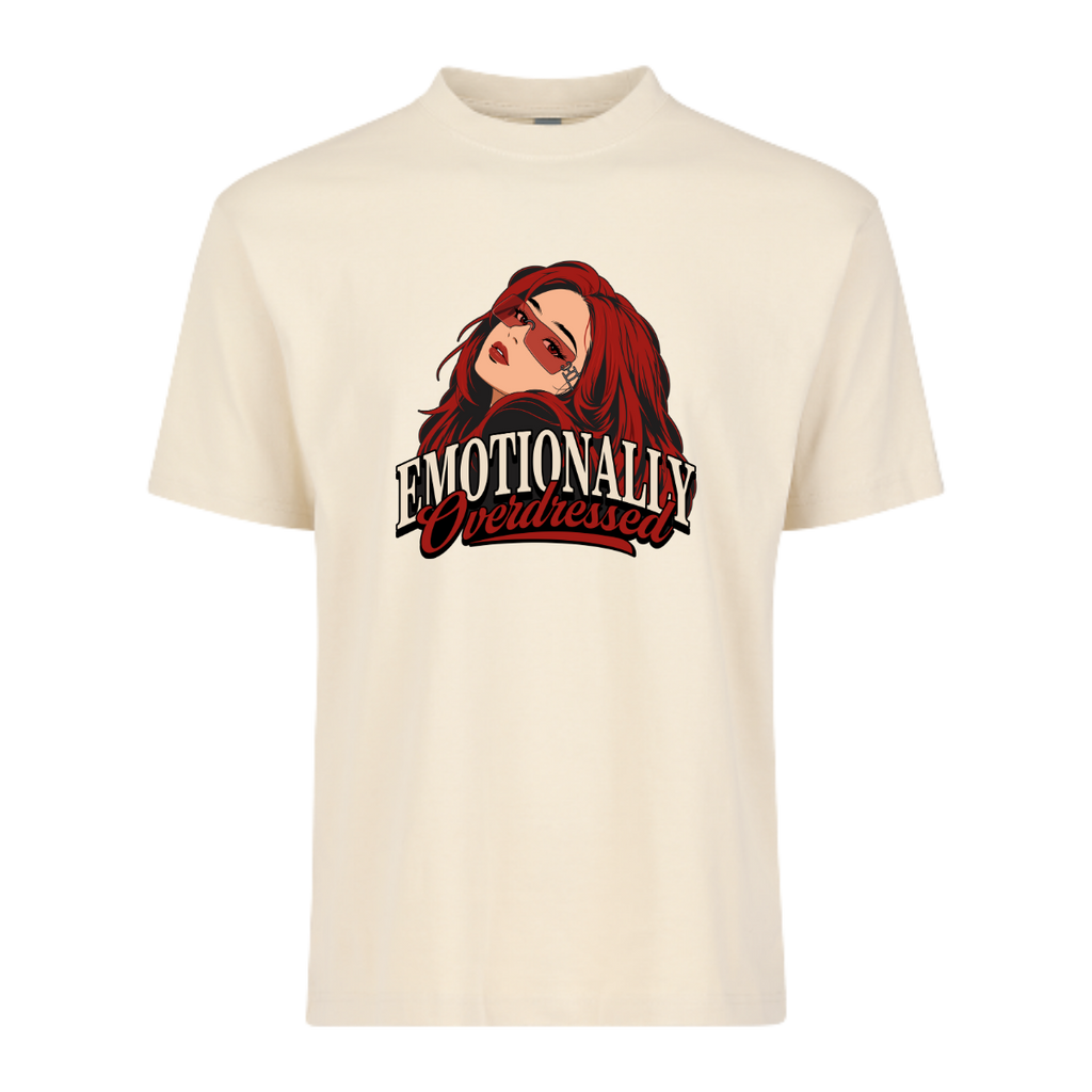 Emotionally Overdressed Tee (Bone)